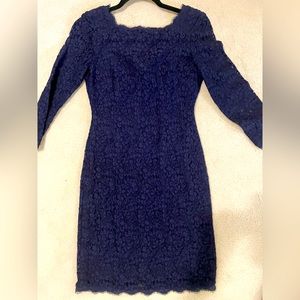 Cashe Blue lace Dress